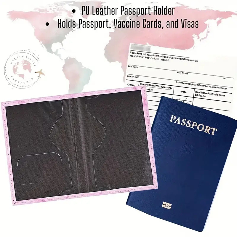 Porta-passaporte de couro PU r - Travel Accessories Pink avaliação e preço
