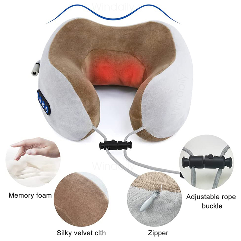 2025 massageador elétrico de p - Neck Pillow Memory Foam avaliação e preço