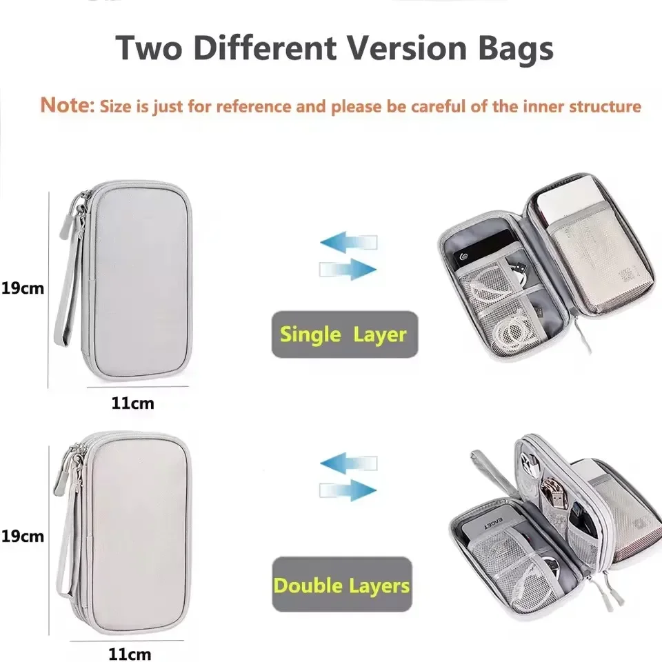 Bolsa de Viagem para Cabos, Es - Travel Accessories Organizer Bag avaliação e preço