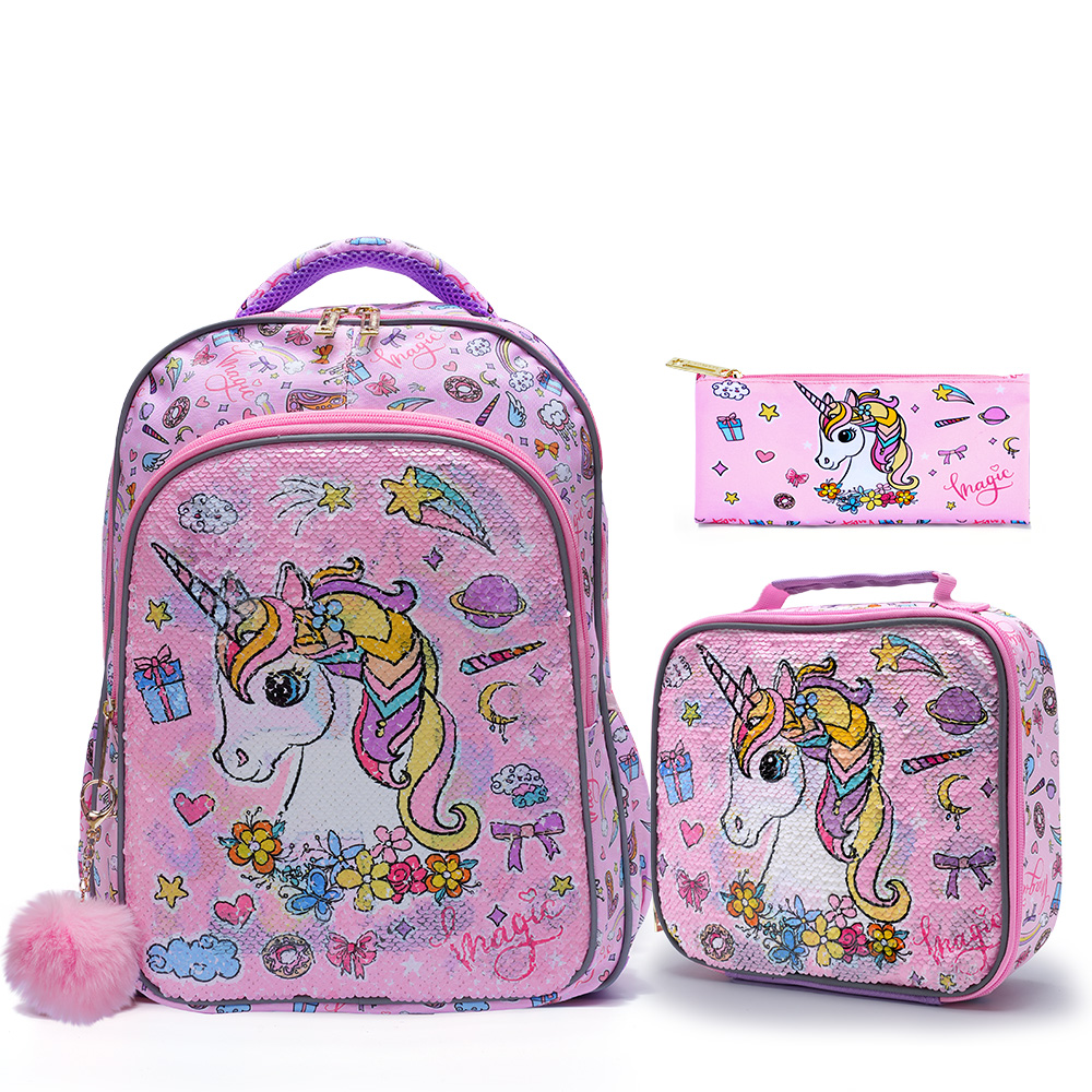 Conjunto de 3 Peças de Mochila - Travel Accessories Pink avaliação e preço