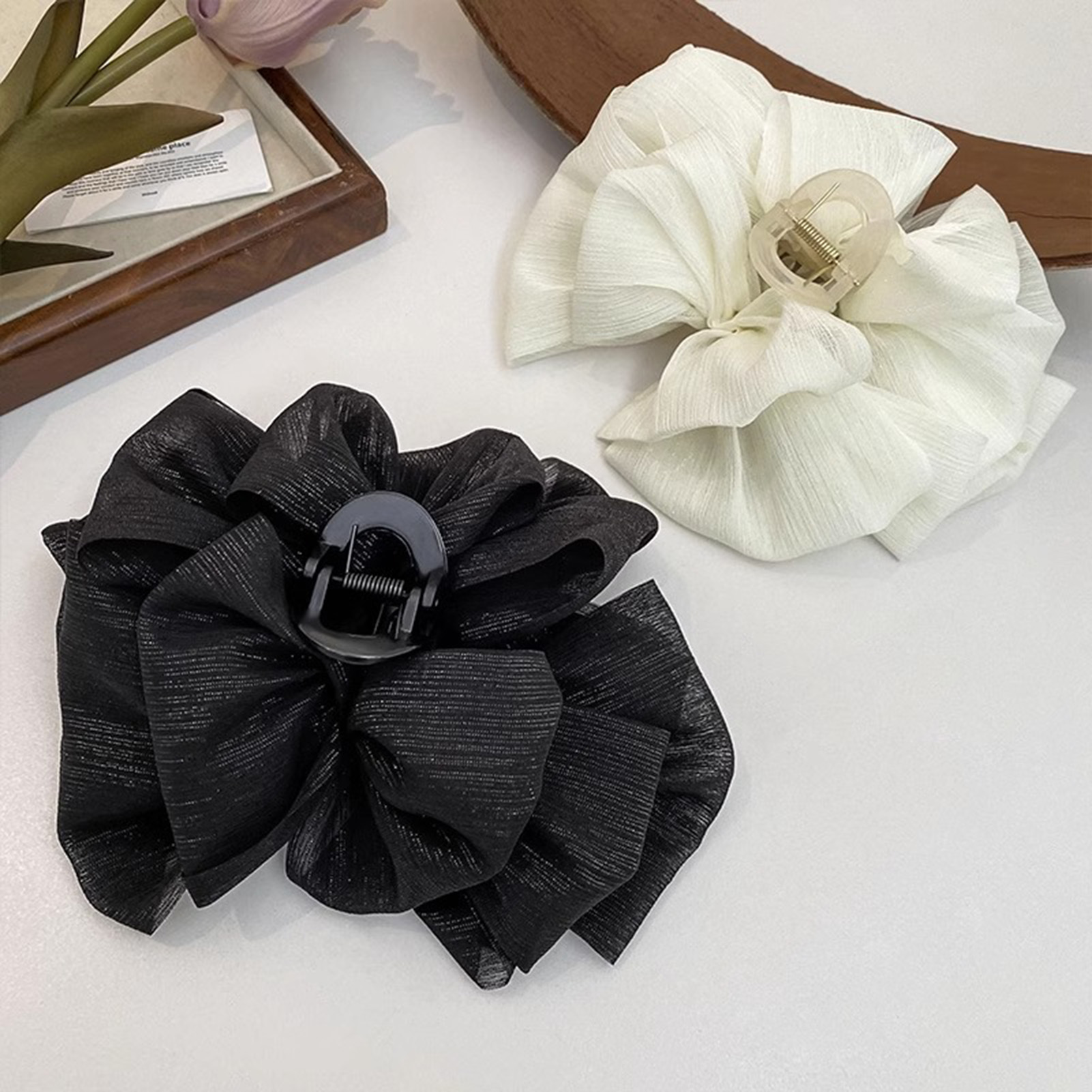 Elegante arco garra de cabelo  - Travel Accessories Shops avaliação e preço