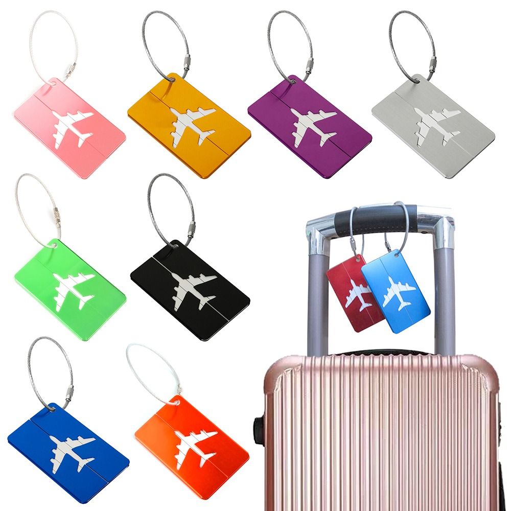 Alumínio Bagagem Tags com Cord - Travel Accessories In Bulk avaliação e preço