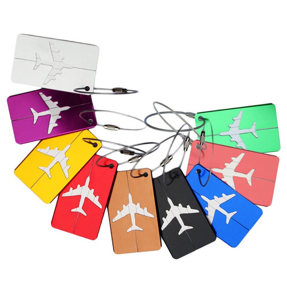 Alumínio Bagagem Tags com Cord - Travel Accessories In Bulk avaliação e preço