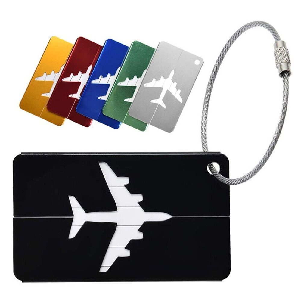 Alumínio Bagagem Tags com Cord - Travel Accessories In Bulk avaliação e preço