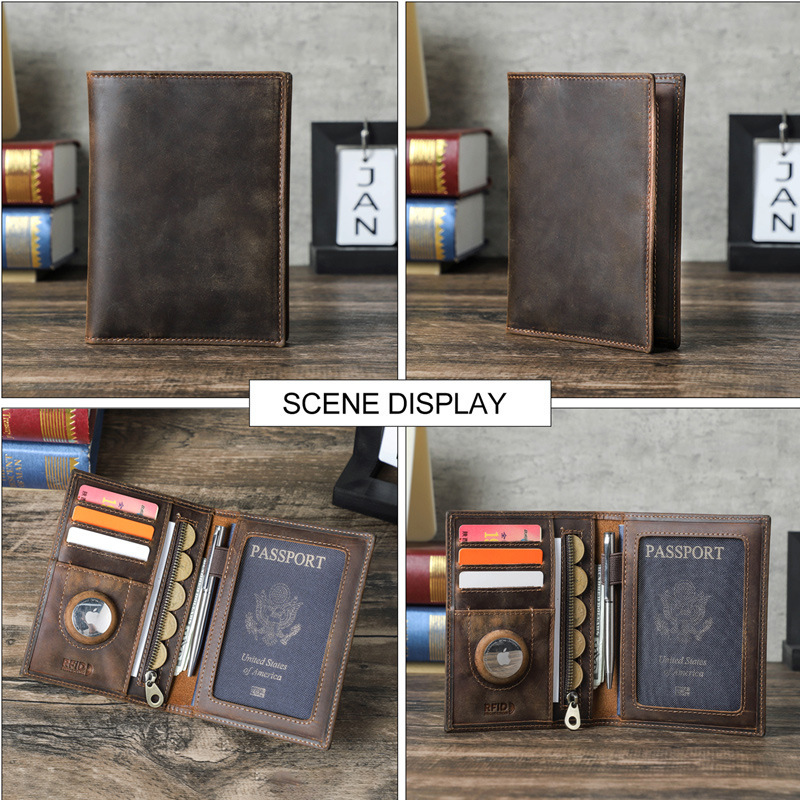 Logotipo personalizado couro g - Travel Wallet Slim avaliação e preço