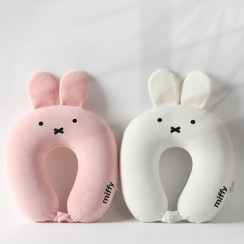 Bonito quente anime miffy orel - Neck Pillow Memory Foam avaliação e preço