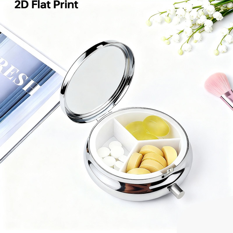 Caixa de Remédios Metálica Por - Accessories Travel Jewelry Box avaliação e preço