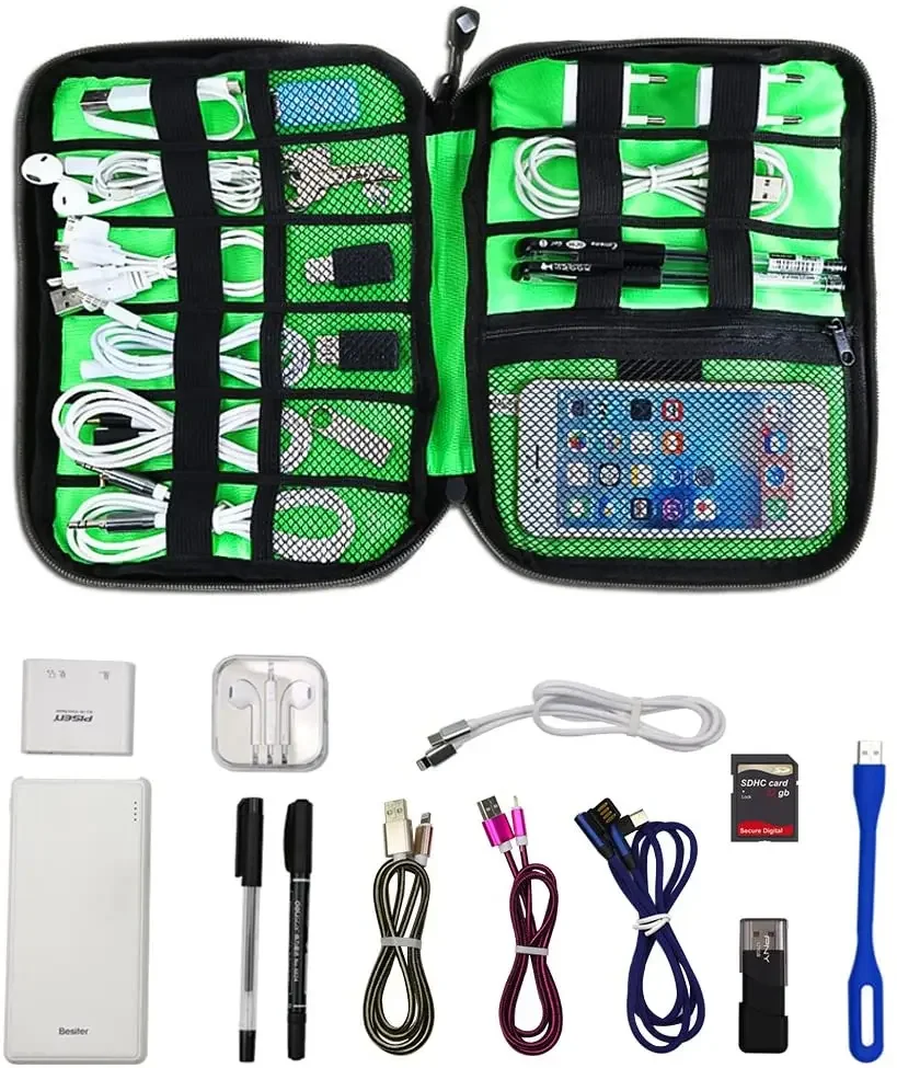 Kit de Organização de Cabos, B - Travel Accessories And Gadgets avaliação e preço